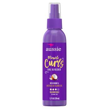 Aussie Miracle Curls Refresher Spray Gel - 5.7 fl oz
