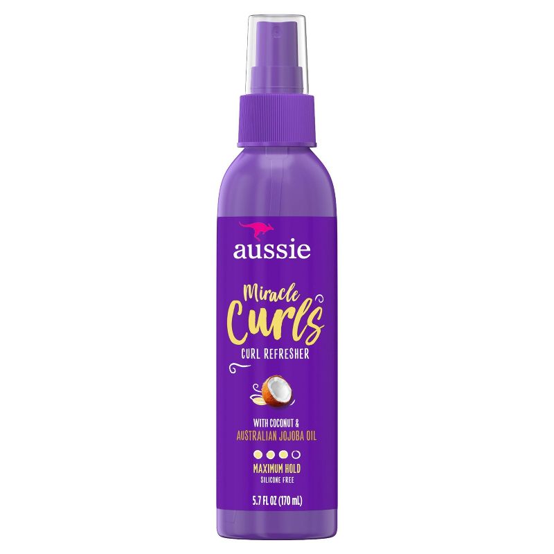 Aussie Miracle Curls Refresher Spray Gel - 5.7 fl oz, 1 of 12