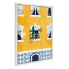 18" x 24" Sylvie Lisbon Framed Canvas by Maja Tomljanovic White - Kate & Laurel All Things Decor: Modern Vertical Wall Art, Plastic Frame - 2 of 4