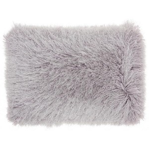 HomeRoots 14" X 20" Light Gray Throw Pillow - 1 of 4
