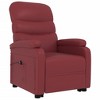 vidaXL Recliner Electric Leisure Recliner for Home Theater Cinema Faux Leather - 3 of 4