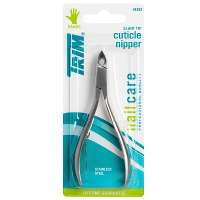 Trim Stainless Steel Slant Tip Cuticle 