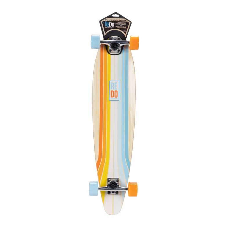 ReDo Skateboard Co. San Diego Longboard Skateboard - Tropical Teal, 1 of 13