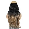 Unique Bargains Women's Big Wavy Hair Extensions High Temperature Fiber Gradient Light Gray 1 Pc - 2 of 3