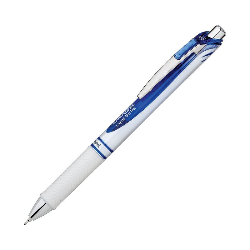 Pentel Gel Pen Retractable/Refillable Needle Tip 0.5mm 12/DZ BE Ink BLN75PWCDZ, 2 of 3