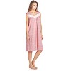 Casual Nights Women's Floral Embroidered/Lace Trim Sleeveless Nightgown - 3 of 4