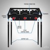 Hike Crew 3-Burner 225,000 BTU Gas Camping Stove, Portable Stove w/Auto Ignition & More! - 3 of 4