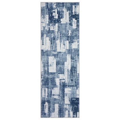 Washable Modern Abstract Living Room Bedroom Area Rugs, Geometric Print Large Throw Carpet for Dining Room