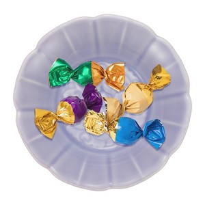 Unique Bargains Ceramic Decorative Lotus Pattern Mini Candy Serving Platter 4.25" - 1 of 4