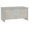 vidaXL Modern Concrete Gray Coffee Table | Lift Top Design | 40.2"x21.9"x20.7"Dimensions | Engineered Wood Material | Easy Assembly - 2 of 4