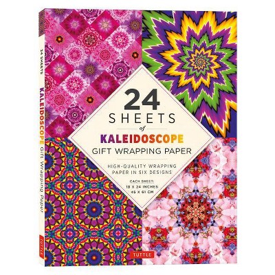 Kaleidoscope Gift Wrapping Paper - 24 Sheets - by  Tuttle Publishing (Paperback)