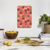 Showmemars Winter Quilt Pattern no2 Cutting Board Rectangle -Deny Designs - 3 of 3