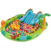 RUMSEM Inflatable Backyard Pool Play Center with Palm Tree Sprayer - 3 of 4