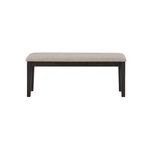 TiramisuBest 39" Velvet Upholstered Bed & Entryway Bench - Steel Legs for Multi-Room Use, Gray - 1 of 4
