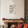 Lomsoe Funny Bathroom Christmas Sign Vintage Santa Cute Christmas Decor Christmas Gifts Vintage Metal Sign 8×12 Inches - 3 of 4