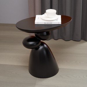 Small Fiberglass Wabi-Sabi End Coffee Table - 1 of 4