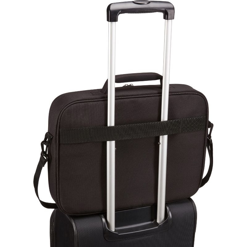 Case Logic Advantage ADVB-116 BLACK Carrying Case (Briefcase) for 10" to 16" Notebook - Black - Polyester - Handle, Shoulder Strap, Luggage Strap, 3 of 7