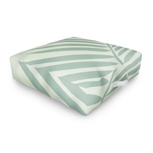 Daily Regina Designs Palm Leaf Sage Outdoor Floor Cushion - Deny Designs - 1 of 2