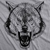 Ask Me About My Wolf Flip T Shirt Cool Design Funny Saying Novelty Graphic - Crazy Dog Men's T Shirt - 3 of 4