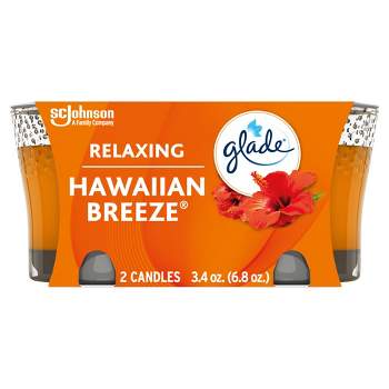 Glade Candles - Hawaiian Breeze - 6.8oz/2ct