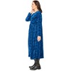 Woman Within Plus Size 21-Button Velour Dress - 4 of 4