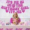 KatchOn, Its Me Hi Im The Birthday Girl Its Me Banner Set - Pink, 10 Feet | Girl Music Birthday Decorations - 3 of 4