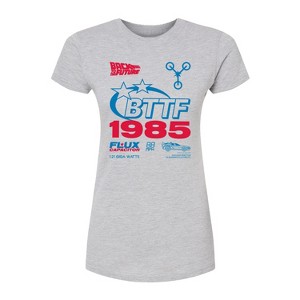 Women's - Back to the Future - Jersey Americana Fitted Graphic T-Shirt - 1 of 3