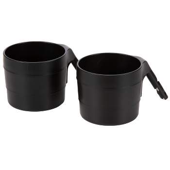 Regular Size Black Single Plastic Cup Holder Boat RV Car Truck Couch  Inserts 