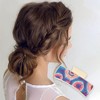 Unique Bargains Women's Fashion Grace Blooming Hair Clips 3.94"x1.97"x1.77" Pink Blue 1 Pc - 2 of 3