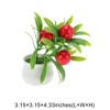 Unique Bargains Artificial Plants Plastic 3.15"x3.15"x4.33" 1 Pcs - 3 of 4