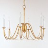 Maxim Lighting Plumette 6 - Light Chandelier in  Gold Leaf - 2 of 4