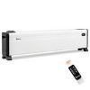 SEVOBAL Indoor Heaters 40" Baseboard Heater with 3 Heat Settings Humidifier Remote Control Timer for Bedroom Office - 3 of 4