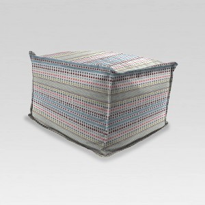 Outdoor Pouf Ottoman - Jordan Manufacturing - 1 of 3