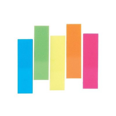 Staples Stickies Page Flags Multicolor 0.5" Wide 125/Pack (11147-CC) 474649