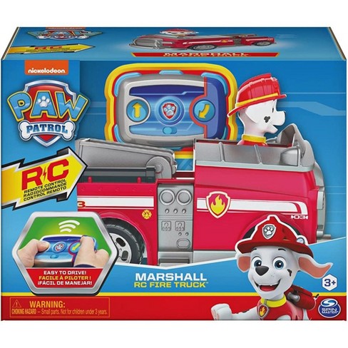 Paw Patrol Voiture jouet télécommandée Marshall Fire Truck