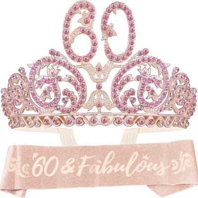 Pink Rhinestone Sash