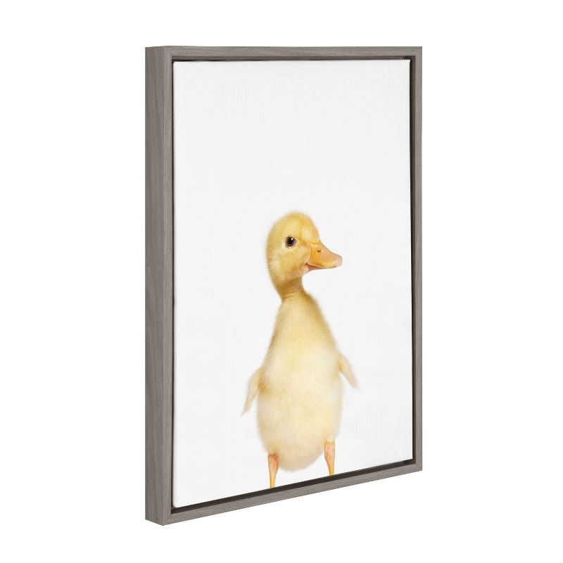 18" x 24" Sylvie Animal Studio Duck Framed Canvas by Amy Peterson - Kate & Laurel All Things Decor, 2 of 6