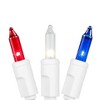 Novelty Lights 100 Light Incandescent Mini Christmas String Lights White Wire 50 Feet - 3 of 4