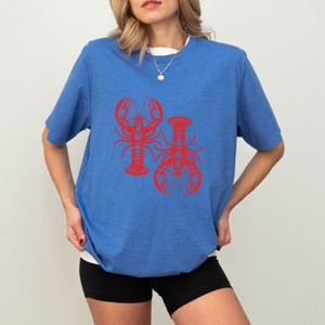 Simply Sage Market Two Lobsters Short Sleeve Tee - 1 of 4