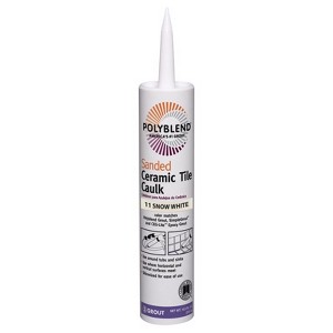 Custom Building Products PC1110S-6 10-1/2 Ounce Snow White Caulk - 1 of 1