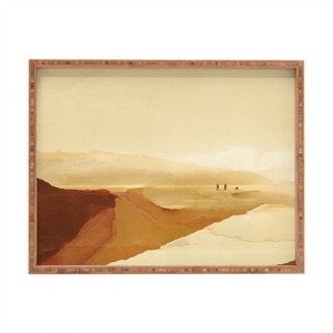Dan Hobday Art Sunset Walk Rectangular Tray -Deny Designs - 1 of 2