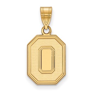Black Bow Jewelry 14k Yellow Gold Ohio State Buckeyes NCAA Medium Pendant - 1 of 3