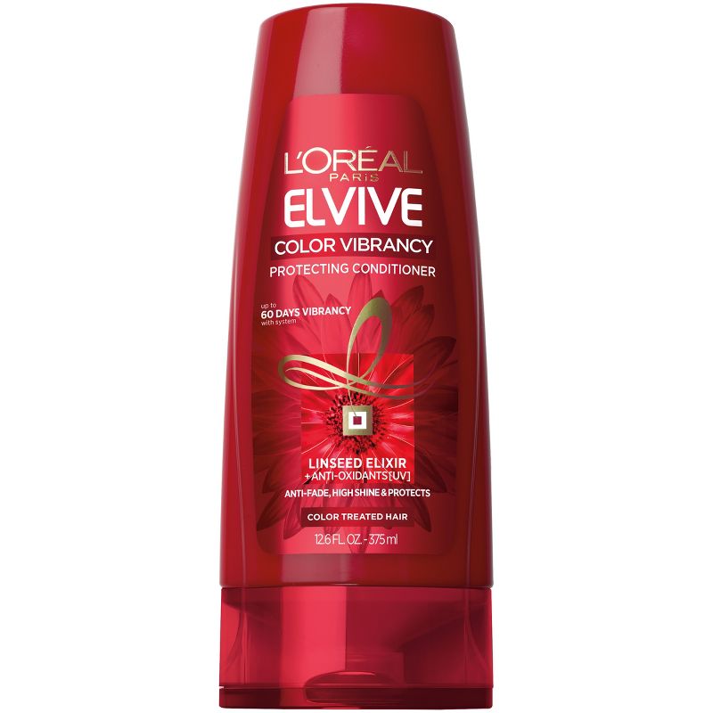L'Oreal Paris Elvive Color Vibrancy Protecting Conditioner with Anti-Oxidants, 1 of 9