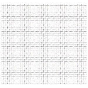 vidaXL Crimped Garden Wire Fence Stainless Steel 19.7"x19.7" 0.4"x0.4"x0.1" - 1 of 3