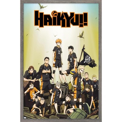 Trends International Haikyu!! - Key Art Framed Wall Poster Prints