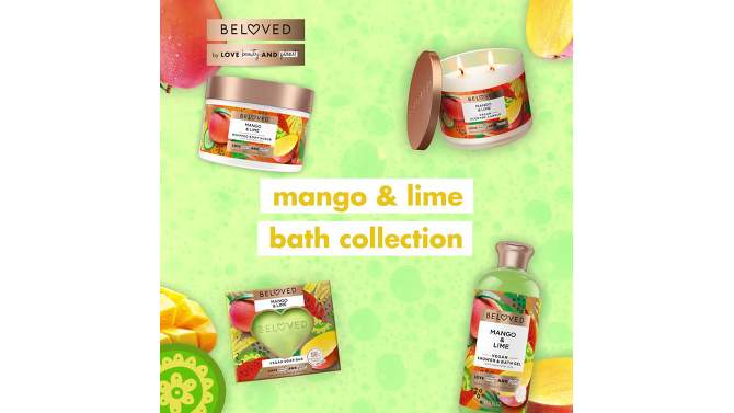 Beloved Mango &#38; Lime Vegan Shower &#38; Bath Gel - 11.8 fl oz, 2 of 8, play video