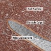 Coucheta Modern Farmhouse Textured Rug Washable Stain Resistant Low Pile Non-Slip Front Door Mat, Multi-Color & Size - 4 of 4