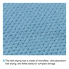 Unique Bargains Microfiber Absorbent Reversible Heat Resistant Dish Drainer Mats Blue/Grey/Beige 3 Pcs - image 4 of 4