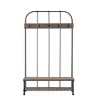 Boraam Annie Hall Tree Natural: Modern Entryway Organizer with 5 Hooks, Wood Frame, Adult Assembly Required - 3 of 4