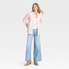 Women's Long Sleeve Collared Neck Button-Down Shirt - Universal Thread™ - 3 of 3